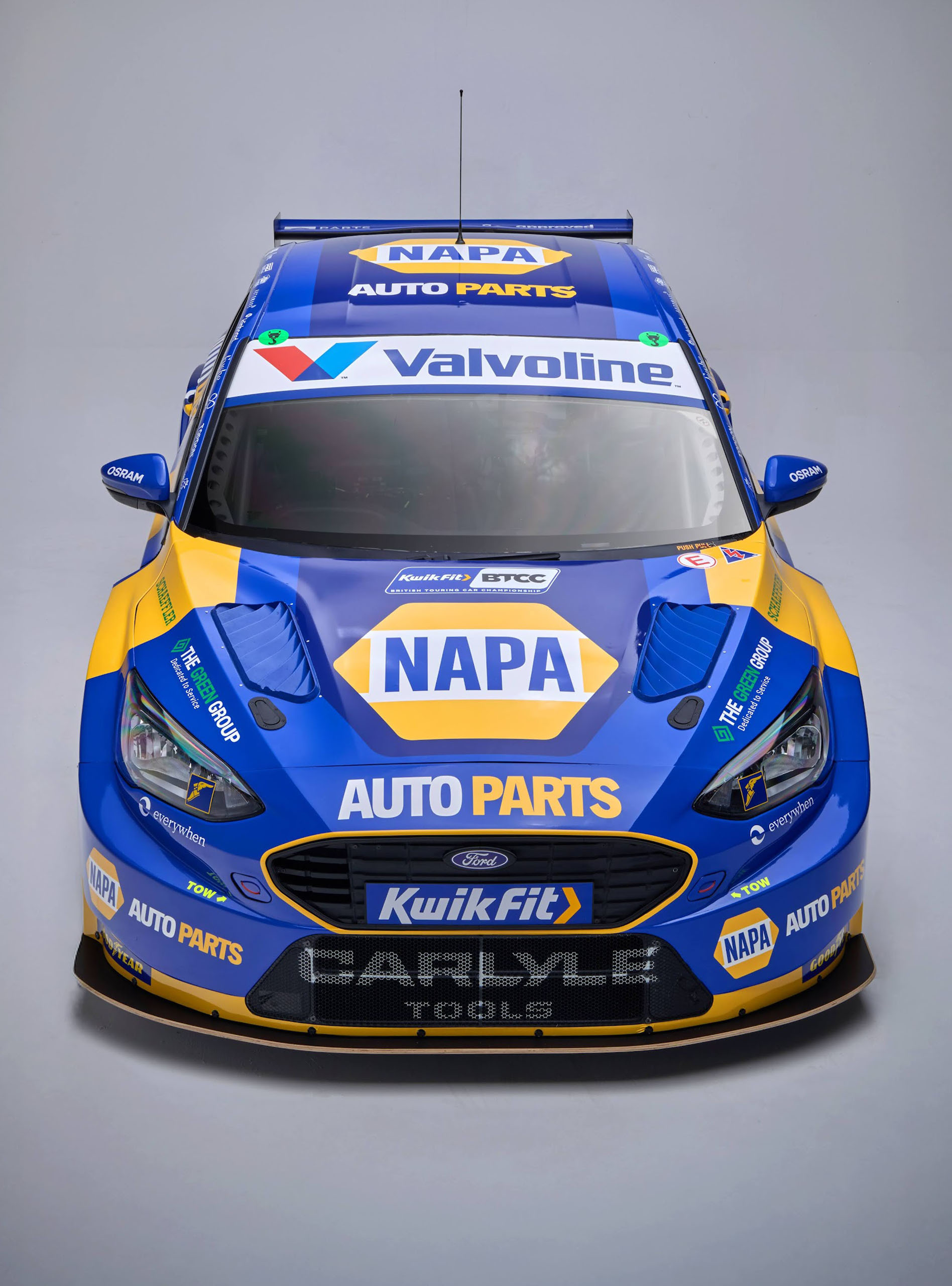 napa racing cars btcc