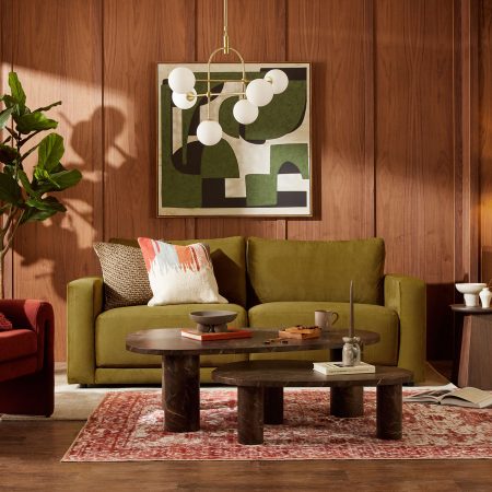 70s vibe room set photography