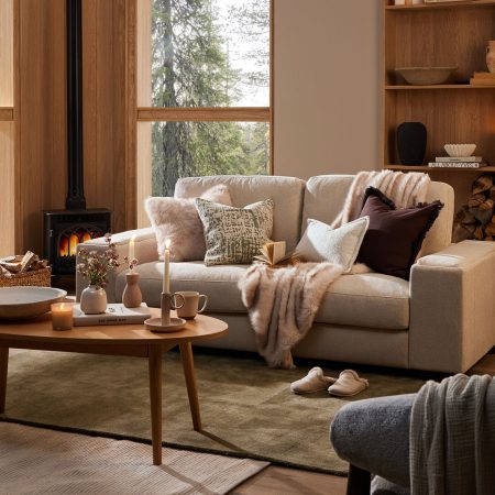 scandi style room set studio photography